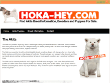 Tablet Screenshot of hoka-hey.com